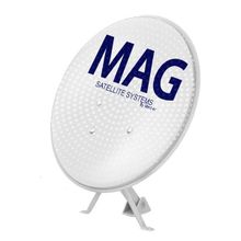 Mag 90 cm 10'lu Paket Ofset Delikli Çanak Anten