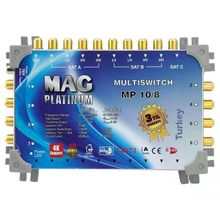 Mag Platinum Mp 10/8 Multiswitch - 10 Giriş 8 Çıkışlı Merkezi Uydu Santrali Hybrid 4K Ve 3D Destekli