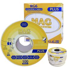 Mag RG6-U4 Plus Trishield 100 mt Anten Kablosu