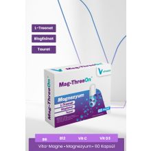 Mag-ThreeOn Magnezyum Vitamin 60 Kapsül