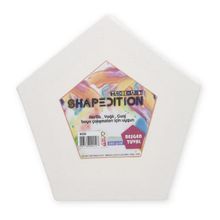 Magic Art Beşgen 18 cm Tuval
