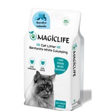 Magic Life 20 lt İnce Taneli Sabun Kokulu Beyaz Bentonit Kedi Kumu