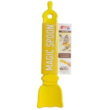 Magic Spoon Sarı Kedi ve Köpek Sıvı Ödül Maması Kolay Yedirme Kaşığı