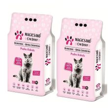 Magicsand Cat Litter Bebe Pudralı İnce Taneli 2x10 L Kedi Kumu
