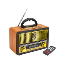 Magicvoice MV-112BT USB/SD/FM/Destekli Nostaljik Radyo Çok Renkli Bluetooth Hoparlör