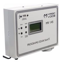 Magicvoice MV-145 3 Hocalı Programlı Duvar Tipi Ezan Saati