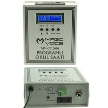 Magicvoice MV-CC2000 6 Melodili USB Duvar Tipi Programlı Akıllı Dijital Okul Saati