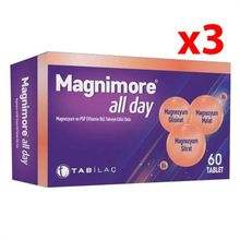 Magnimore All Day Magnezyum 3x60 Tablet