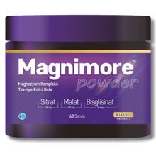 Magnimore Powder Magnezyum Kompleks 118 gr 60 Servis Toz