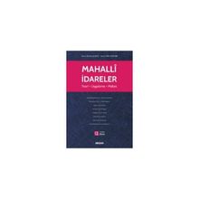 MAHALLI İDARELER TEORI - UYGULAMA - MALIYE - AHMET ULUSOY;TEKIN AKDEMIR (ISBN:9789750222955)