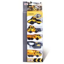 Maisto 12375 Volvo 7.5 cm 5'li Paket Araçlar