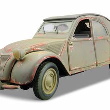 Maisto Citroen 2cv 1952 1:18 Old Friends Yeşil Model Araba