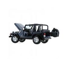 Maisto MAIS-31663-4 1:18 Wrangler Rubicon Jeep Model Araba S-E Lacivert