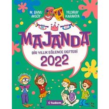 Majanda 2022 Bir Yıllık Eğlence Defteri - Yıldıray Karakiya - Tudem Yayınları