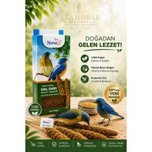 Majo %100 Doğal Dal Darı Kuş Yemi 100G | Muhabbet Kuşu & Tüm Kuşlar Için Besleyici Millet Dalı