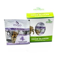 Majo 20x25 gr Lavanta Kokulu Doğal Kedi Kumu Koku Giderici Temizleyici