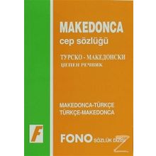 Makedonca / Türkçe-Türkçe/Makedonca Cep Sözlüğü Fono Yayınları