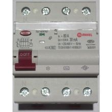 Makel 4X80A 30 Ma 3Ka Kaçak Akım Şalteri