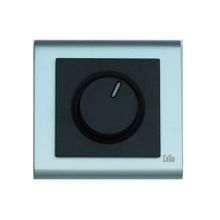 Makel Cellia Dimmer Siyah Mat Krom Çerçeve Kapak