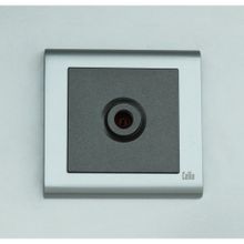 Makel Cellia Füme Kapak Mat Krom Çerçeve Tv Priz