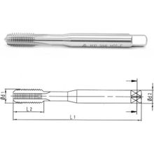 Makina Takım B00105720300 DIN-371/C M3 HSS-E Metrik Normal Vidalı Düz Kanallı Makina Kılavuzu