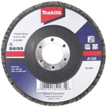Makita D - 63460 115 mm 120 Kum Metal Flap Zımpara Diski