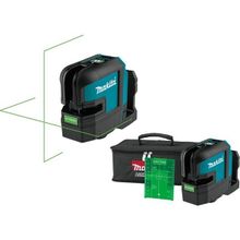 Makita SK105GDZ Akülü 4 Nokta Yeşil Çapraz Çizgi Lazeri