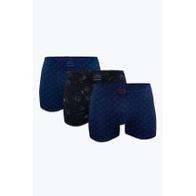 Malabadi 3M251 Set-2 3 Adet Desenli Modal Erkek Boxer
