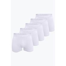 Malabadi 5M075 Beyaz 5'li Erkek Boxer