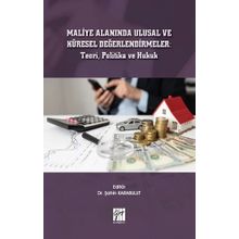 Maliye Alanında Ulusal ve Küresel Değerlendirmeler - Şahin Karabulut