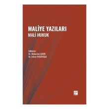 Maliye Yazıları Mali Hukuk - Gazi Kitabevi Kolektif