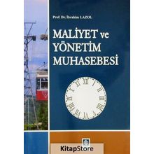 Maliyet Ve Yönetim Muhasebesi - İbrahim Lazol