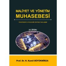 MALIYET VE YÖNETIM MUHASEBESI - KAMIL BÜYÜKMIRZA