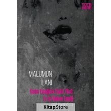 Malumun İlanı - Özge Sanem Özateş