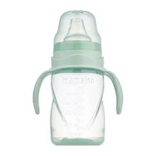 Mamajoo 270 Ml Kulplu Akıtmaz Eğitici Bardak Powder Green & Anti-kolik Bardak Ucu