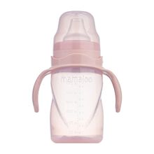 Mamajoo 270 ml Powder Pink Kulplu Eğitici Bardak