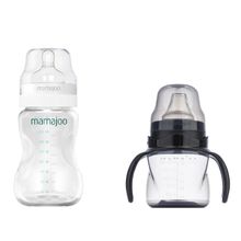 Mamajoo MMJ5033 Pearl 160 ml Siyah Kulplu Akıtmaz Eğitici Bardak