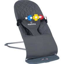 Mamma Premium Cotton Antrasit Ana Kucağı + Oyuncak Aparatı