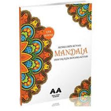 Mandala Boyama Renklerin Rüyası Mandala Boyama Kitabı - Akıllı Adam Yayınevi