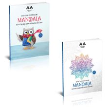 Mandala Hayvan Figürleri Büyükler Için Boyama Kitabı - Akıllı Adam