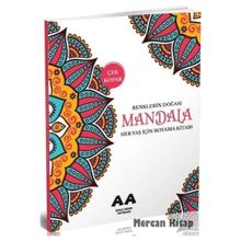 Mandala Renklerin Doğası Her Yaş Için Boyama Kitabı - Akıllı Adam