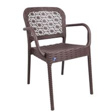Mandella 4 Adet Kahverengi Ares Rattan Koltuk