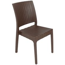 Mandella Elit Rattan 6 Adet Kahverengi Sandalye