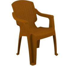 Mandella Golf Rattan 4 Adet Tik Bahçe Sandalyesi