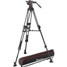 Manfrotto MVK612TWINFA Nitrotech Fast Twin Video Tripodu ve Çanta