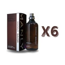 Manly Savor EDC 6x125 ml Erkek Parfüm