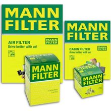 Mann Filter Citroen C4 1.6 E-HDI 2011-2015 3'lü Karbonlu Filtre Bakım Seti
