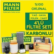 Mann Filter Ford C-Max 1.5 TDCI 2015-2018 4'lü Filtre Bakım Seti