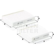 Mann Filter Peugeot 2008 2013-2019 Polen Filtresi
