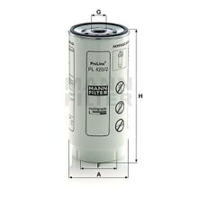 Mann PL420/2X Yakıt Filtresi